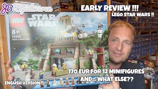 Early Review! 75365 LEGO Star Wars Yavin IV Rebel Base! 170$...!!