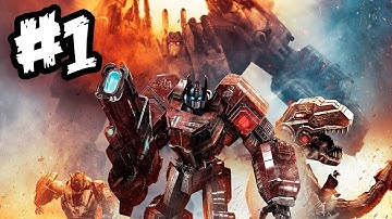 TRANSFORMERS  Fall of Cybertron Gameplay Part 1!