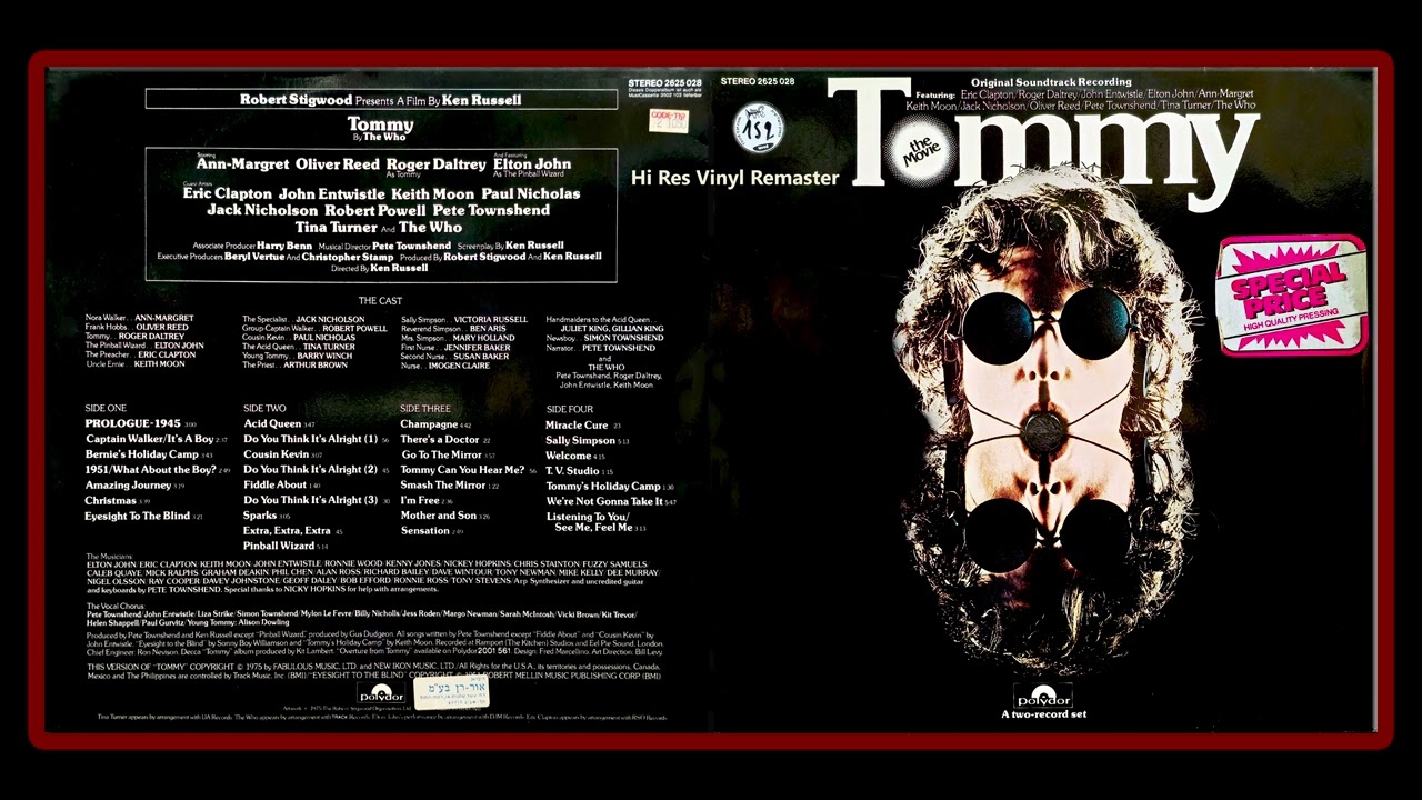 There's A Doctor/Go To The Mirror-Oliver Reed/Jack Nicholson, Roger Daltrey, Oliver Reed,Ann Margret