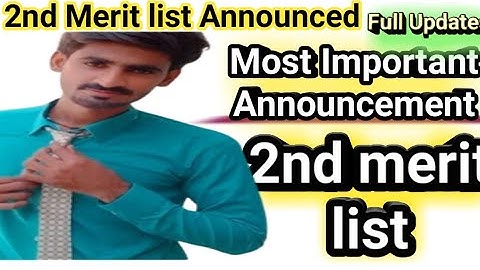 2nd merit list of sindh university jamshoro 2k21  & their issues in list its not official list