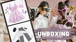 UNBOXING Barbie Style Urban Chic/Spring Date Fashion Packs