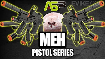 ASP MEH Airsoft Pistol Series - It's MEH-licious!