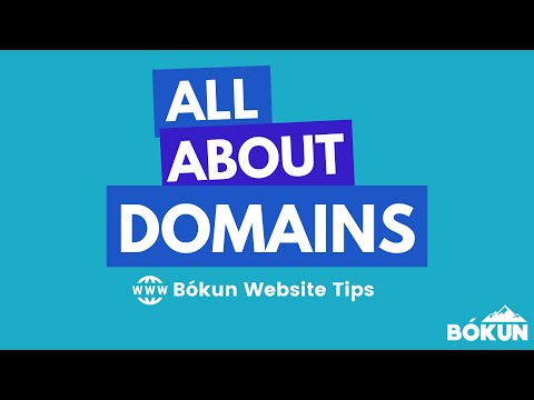 Bókun Website Tips - All About Domains