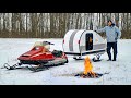 Building a camper for my snowmobile