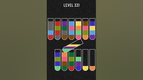 Water Sort Puzzle Level 331 Walkthrough Solution Android/iOS 💦