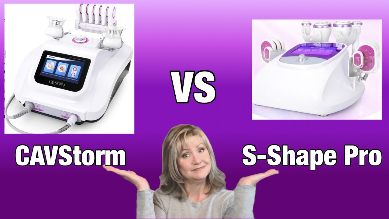 CaVstorm vs S Shape Pro SShape with Laser Lipo Pads At home laser
