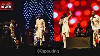 DUNSIN OYEKAN, NATHANIEL BASSEY, VICTORIA ORENZE, ELIJAH OYELADE & CHINGTOK ISHAKU AT THE OUTPOURING