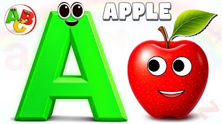 ABC Phonics Song A to Z 🌟 | Fun Alphabet Learning for Toddlers| Nursery Rhymes for Kids 