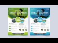 Travel Flyer Template Free Download | Holiday Trip Planner Agency Flyer Vector