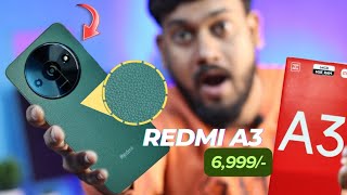 Redmi A3 Unboxing and First Look ⚡⚡ Budget King 👑 it's Real?? OMG 😱