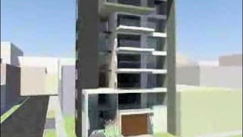 Video de Edificio en 3ds Max Design