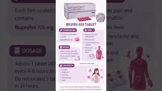 Brufen 400 Tablet Uses | Pain &amp; Fever Relief Medicine Explained 💊 | Ibuprofen 400 mg