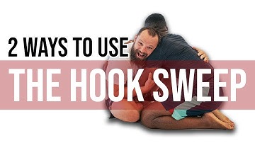 2 Ways to Use the Hook Sweep in No Gi | Jiu Jitsu Techniques