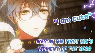 “I AM CUTE” Ikey in first ESL’s moment of the year  【Ike Eveland | NIJISANJI EN】