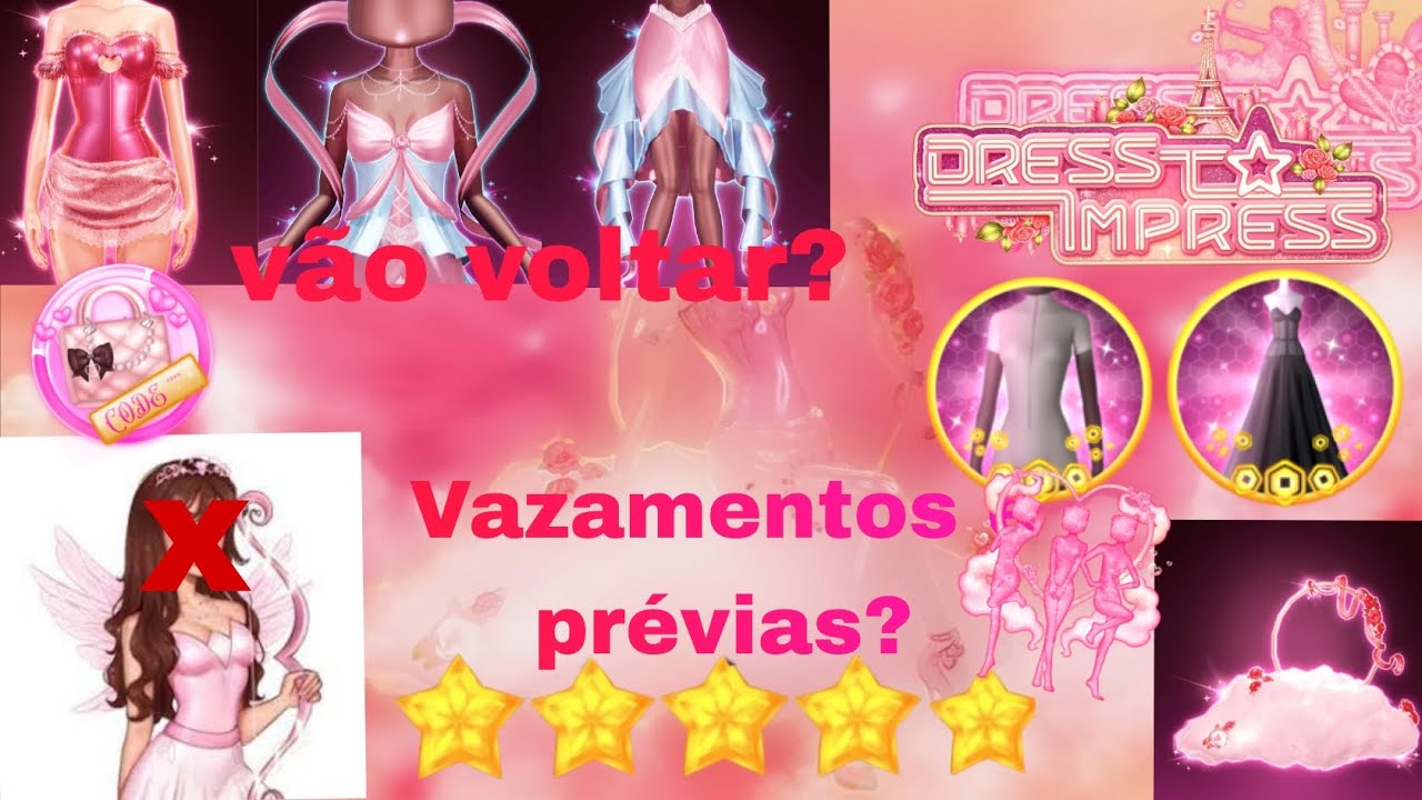 Vazamentos prévias e teorias sobre o Dress to impress.