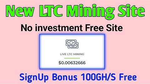ltcautomining.com new mining site 2022- Free Cloud Mining Website | Review