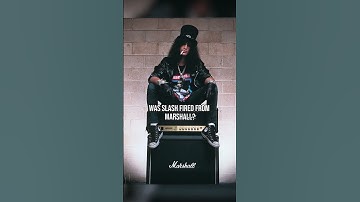 SLASH LEAVES MARSHALL AMPS (THE TRUTH)...