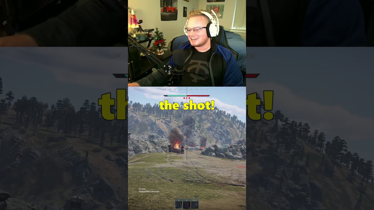 Surviving being shot in the L3! #clips #gaming #twitch #twitchclip #warthunder #warthundertanks