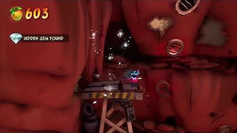 How to get Hidden Gem in "A Real Grind" Level - Crash Bandicoot 4
