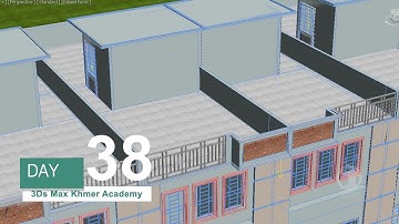 Day -38 _រៀនគូសប្លង់ផ្ទះល្វែង_បង្កាន់ដៃផ្ទះជាន់ទីមួយ ពន្យល់ជាភាសាខ្មែរ​​  ក្មុងកម្មវិធីស្រ៊ីឌីមាក់