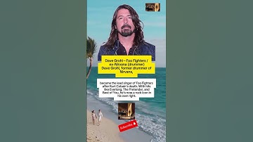 Dave Grohl – Foo Fighters / ex-Nirvana (drummer) #music #youtubeshorts #shorts #short