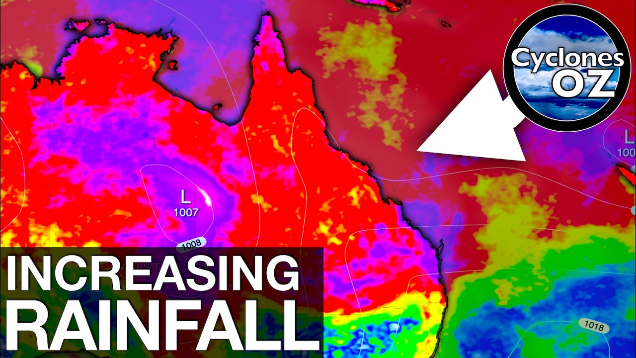 Австралия: На севере и востоке страны усиливаются проливные дожди.