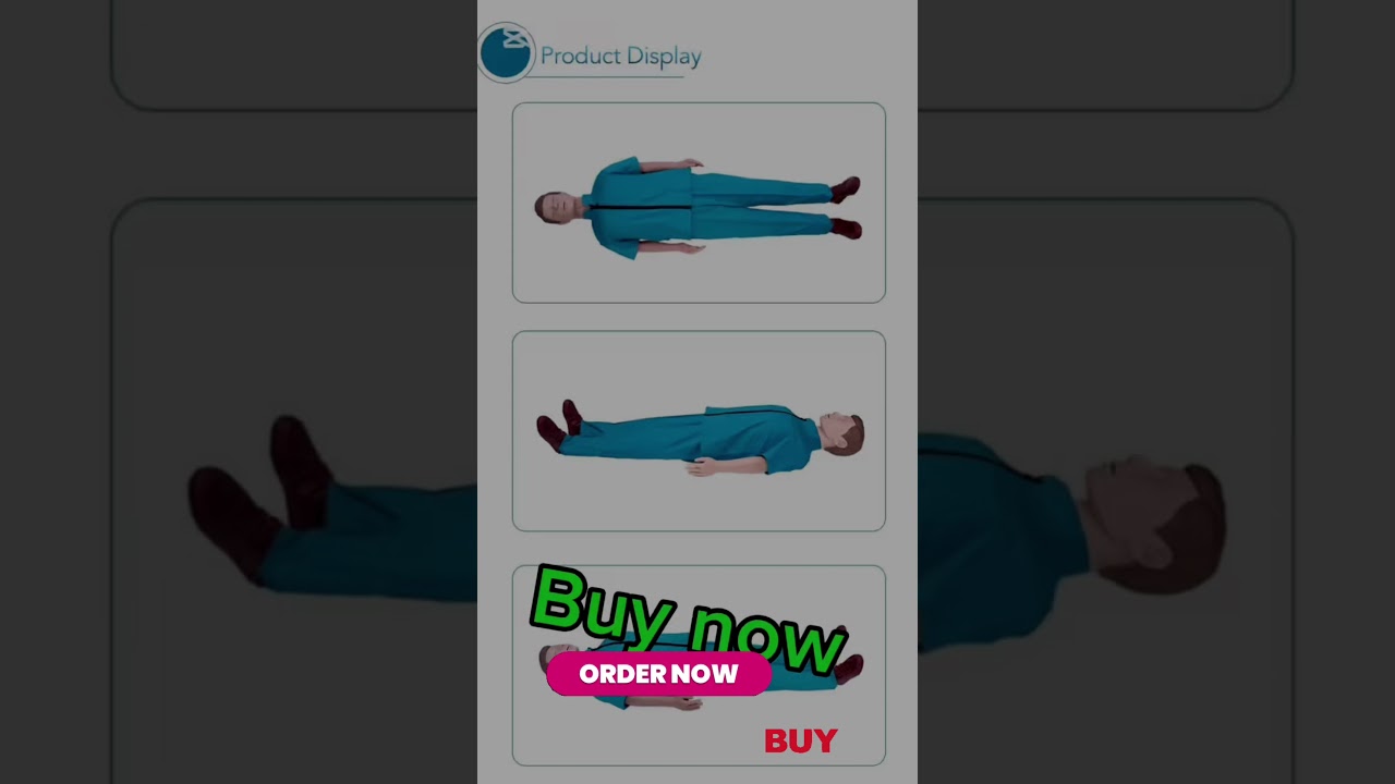 CPR Full Body Manikin with Light Indicator & Sound | Professional CPR Training Equipment”