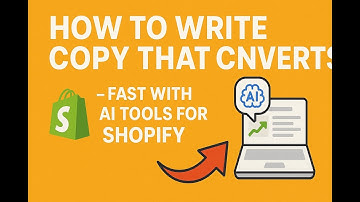 How to Write Copy That Converts — Fast with AI Tools for Shopify