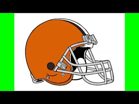 How to Draw the Cleveland Browns Logo NFL