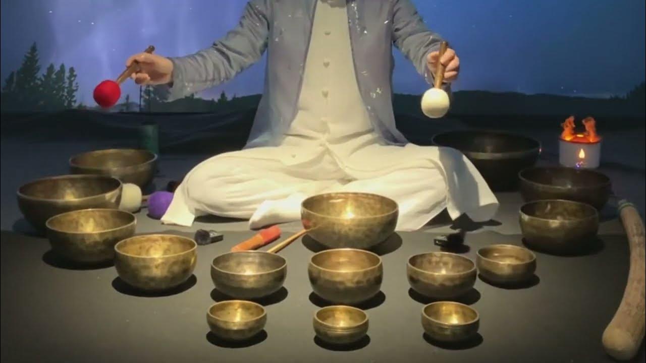 Healing Your Body and Mind with Tibetan Singing Bowl Resonance singing