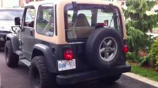 1997 Jeep TJ Sport  V6 Startup Engine & In Depth Tour - YouTube