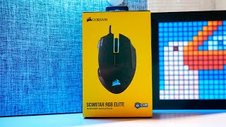 Мышка (17 кнопок) Corsair Scimitar RGB Elite - Обзор