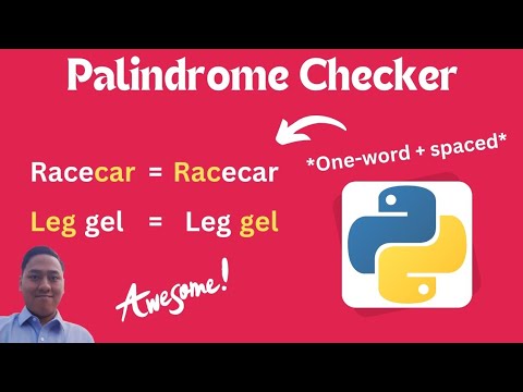 Create Palindrome Detector with Python!