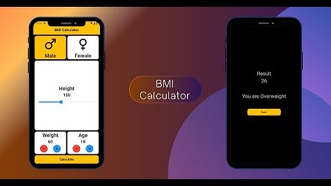Build a BMI Calculator in Flutter