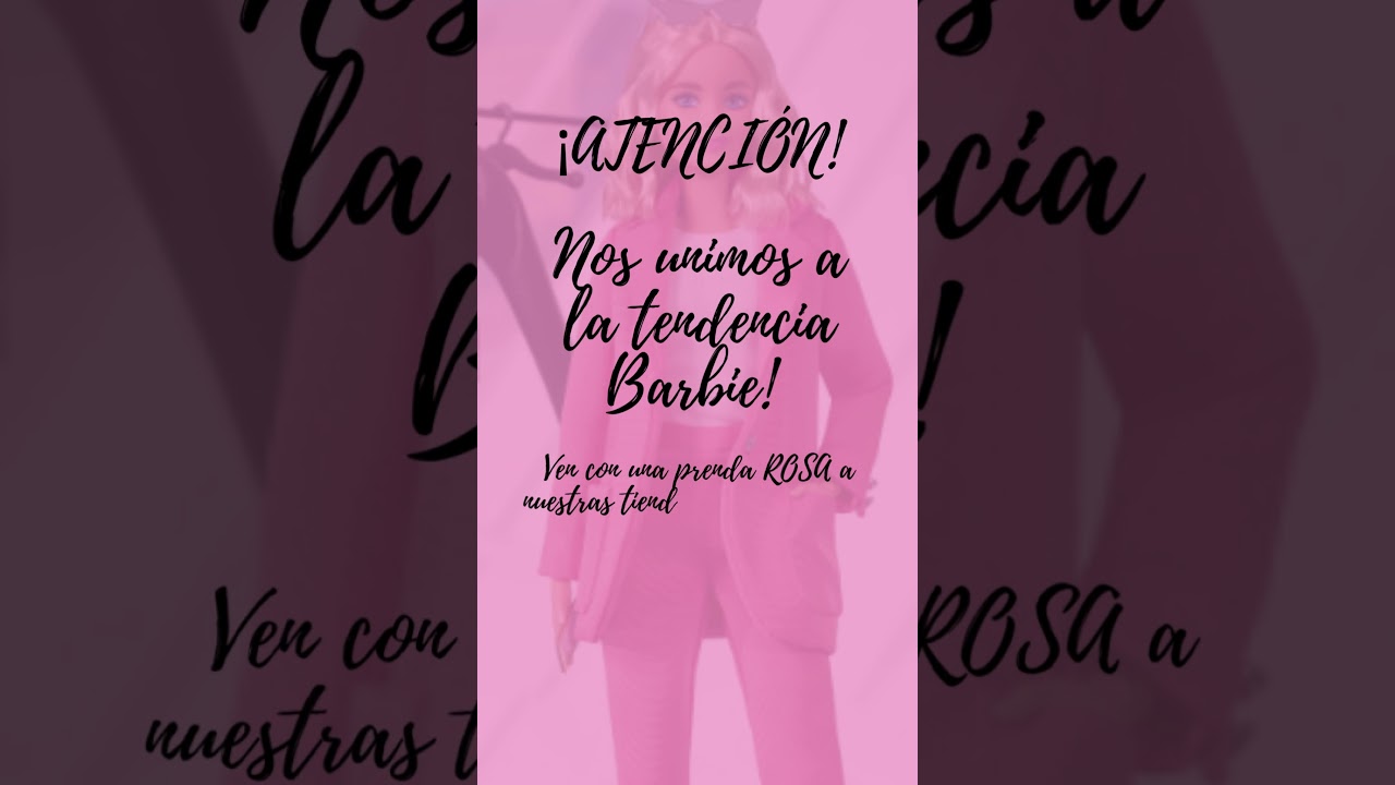 🎀 ¡Tendencia Barbie a la vista! 🎀