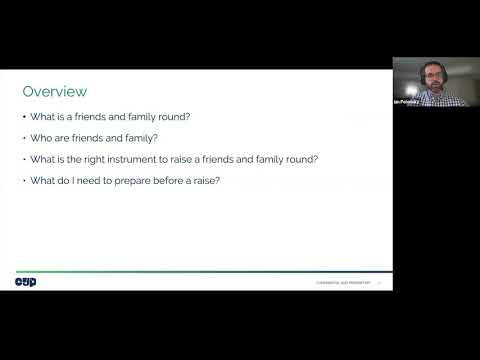 OUP Webinar: Friends & Family Funding for University Startups