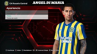 Angel Di Maria Face PES 2021 | Rosario Central | Sider Version | 1 Link Mediafire
