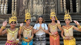 EXPLORE THE ANGKOR WAT WITH ME | Cambodia Travel Vlog | Krystina Sdoeung