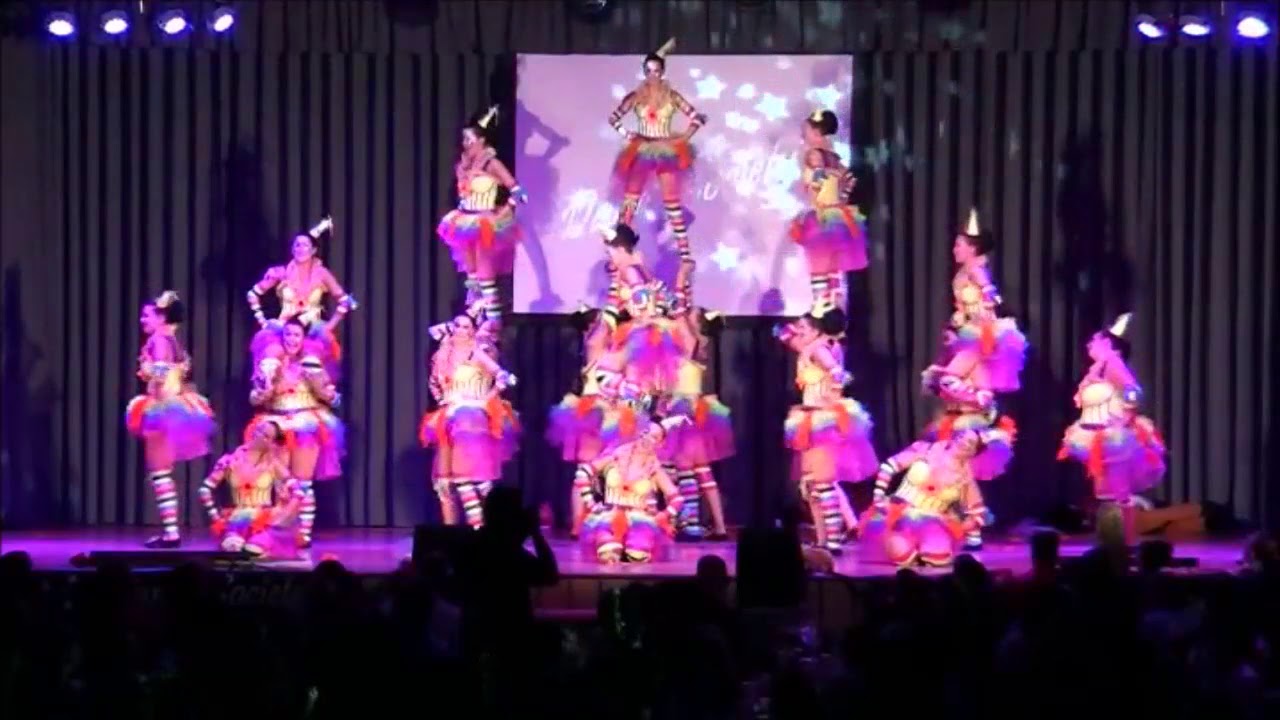 Tanzgruppe Society verabschiedet sich mit ihrem Tanz 