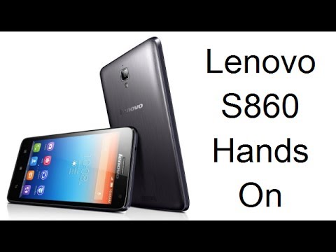 Lenovo S860 Hands On Review At MWC 2014