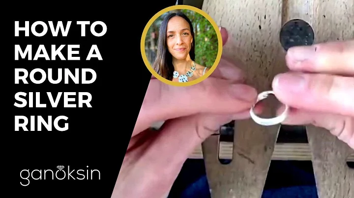 How to Make a Round Silver Ring (by Kelly Jean Con...