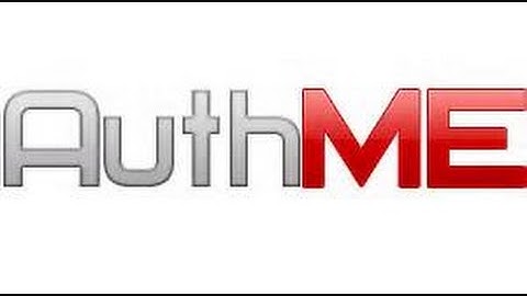 #1 Tutorial For The Plugin (AuthMe)