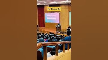 legend of physics HC Verma sir IIT Bombay #motivation #hcverma #iitaspirants #iittopper