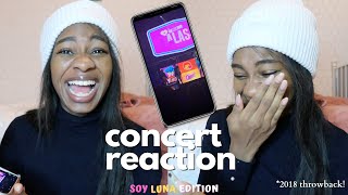REACTING to old concert videos! (SOY LUNA EDITION) *yes, I went there* screenshot 2