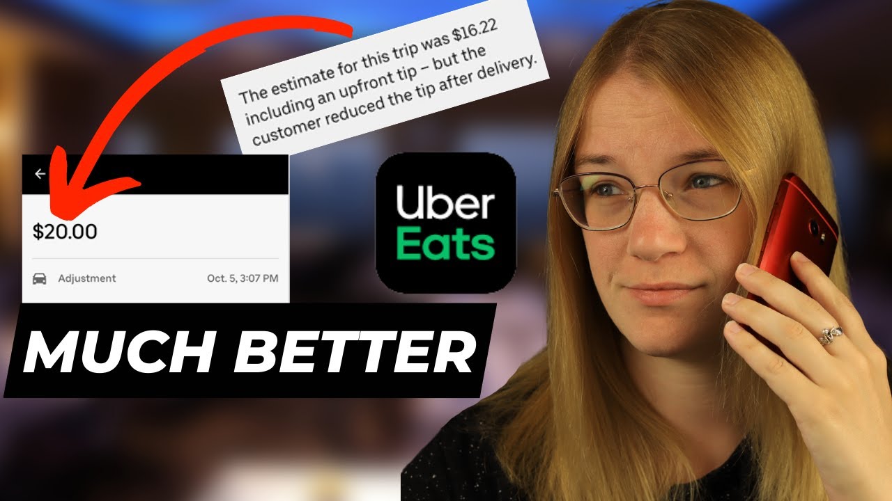 Getting your tip BACK as a Uber Eats Drive means doing this! - YouTube