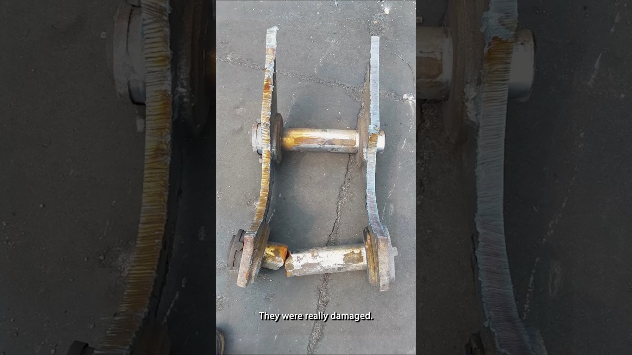 Bucket Ear Repair After Pin Failure