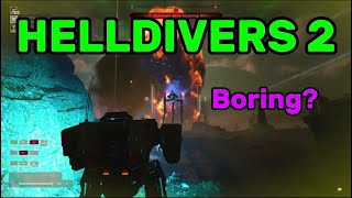 Is the Illuminate faction boring? + Mech gameplay | Helldivers 2 (D10, ALL CLEAR, RANDOM SQUAD)