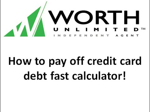 how to pay off credit card debt fast calculator youtube pay down credit card debt calculator