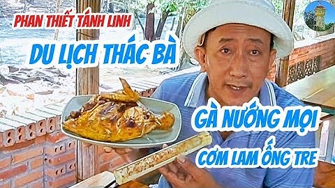 GÀ nướng mọi cơm lam ống tre du lịch thác bà lâm đồng mới ngon thơm 18/11/2025