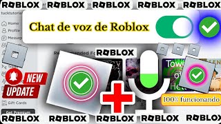 Cómo habilitar el chat de voz en Roblox 2025 || Habilitar el chat de voz de Roblox #roblox